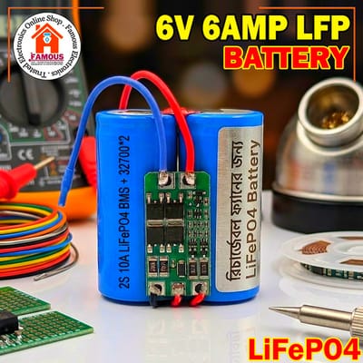6V 6AMP LiFePO4 Battery Pack_img_0
