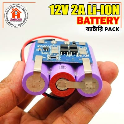 12V 2A Li-Ion Batterty Pack_img_2