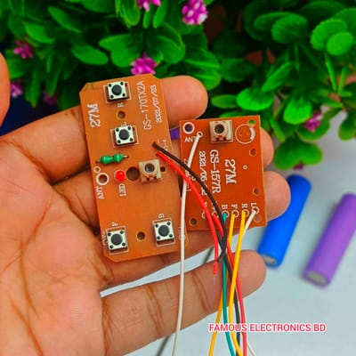 4CH RC Remote Control Circuit PCB Transmitter Receiver Board Car Accessories_img_2