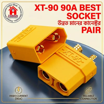 XT90 90A Connector Plug 1Pair_img_0