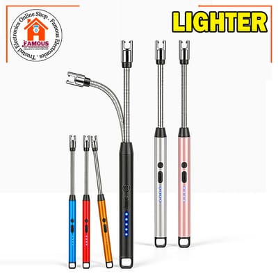 Rechargeable USB Electric Lighter for Candle, Camping, BBQ Arc Plasma USB Rechargeable Lighter_img_1
